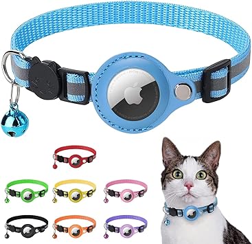 Collier Chat support pour Apple Air Tag