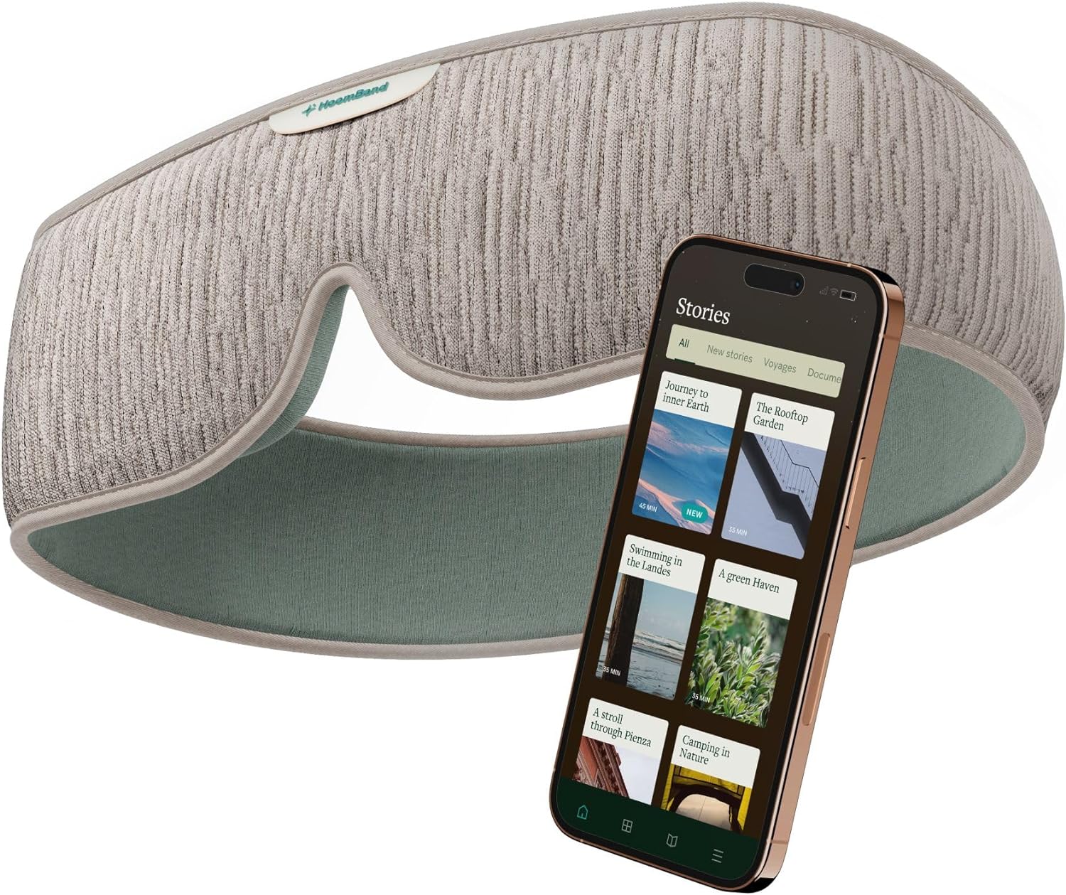 MASQUE DE NUIT AUDIO POUR LE SOMMEIL
