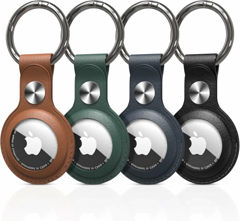 Porte-Clé AirTag Cuir PU PESTON