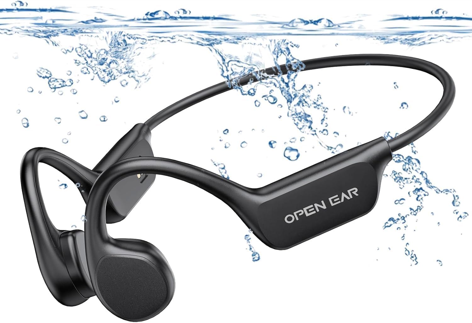 Écouteurs natation conduction osseuse Relxhome – IPX8, 32 Go