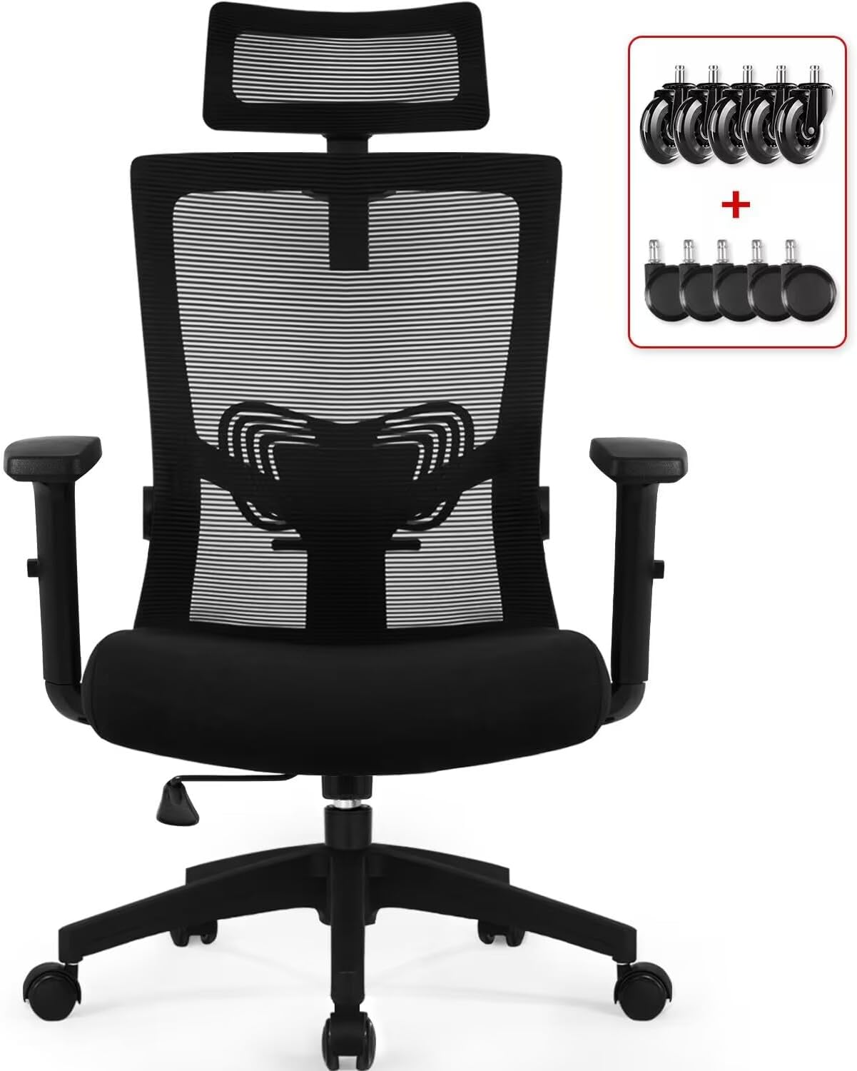 Chaise de bureau ergonomique inclinable – confort et soutien