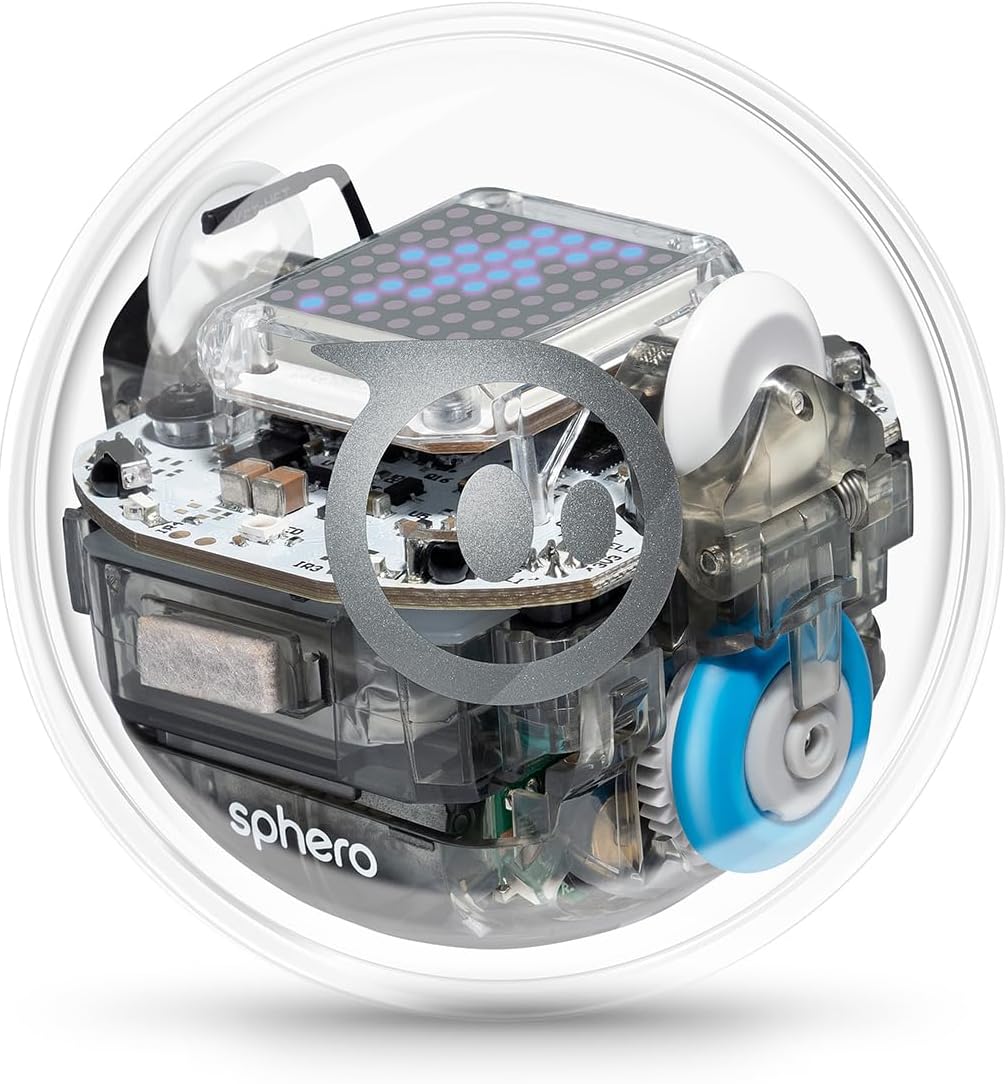 Sphero BOLT – Balle robotique programmable avec matrice LED, capteurs et pilotage via application