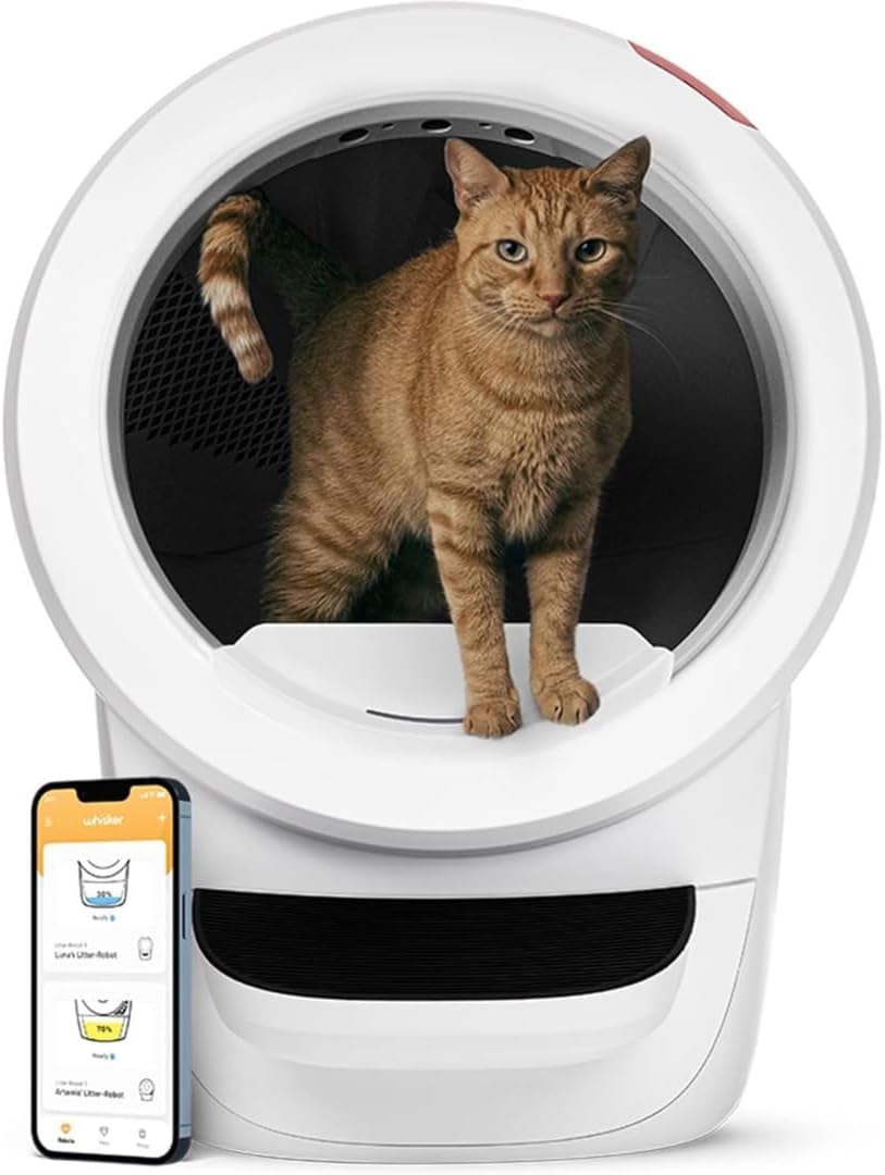 Litter-Robot 4 avec marche & barrière