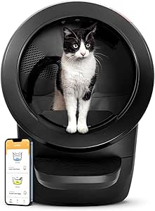Litter-Robot 4 noir avec Marche & barrière