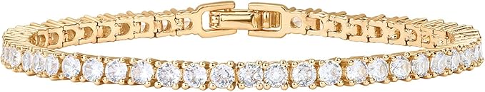 Bracelet tennis zircone 3mm AAA femme – Élégance raffinée