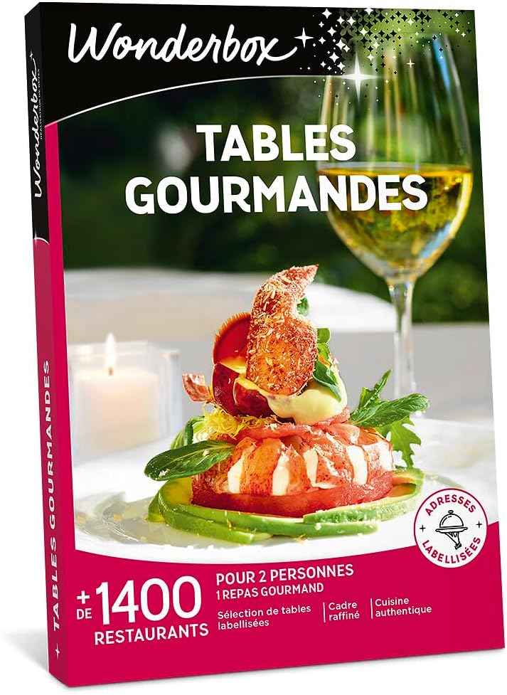 Coffret Cadeau Wonderbox Restaurants