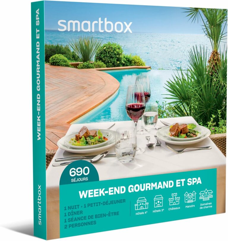 Coffret Week-end gourmand et spa