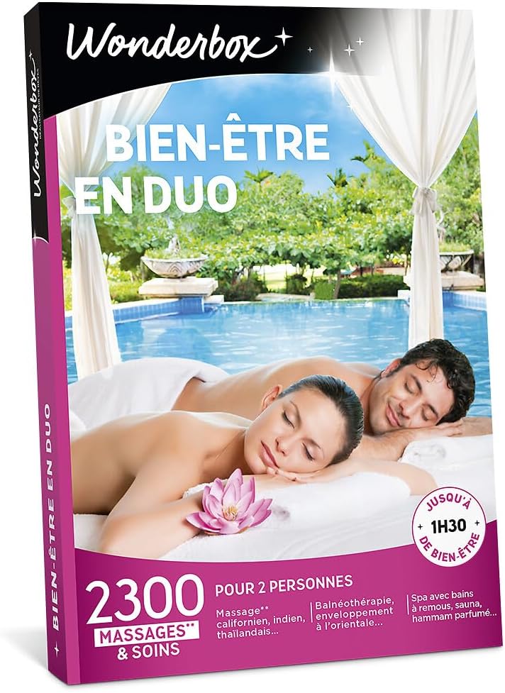 Coffret cadeau bien-être duo
