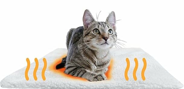Coussin auto-chauffant pour chat