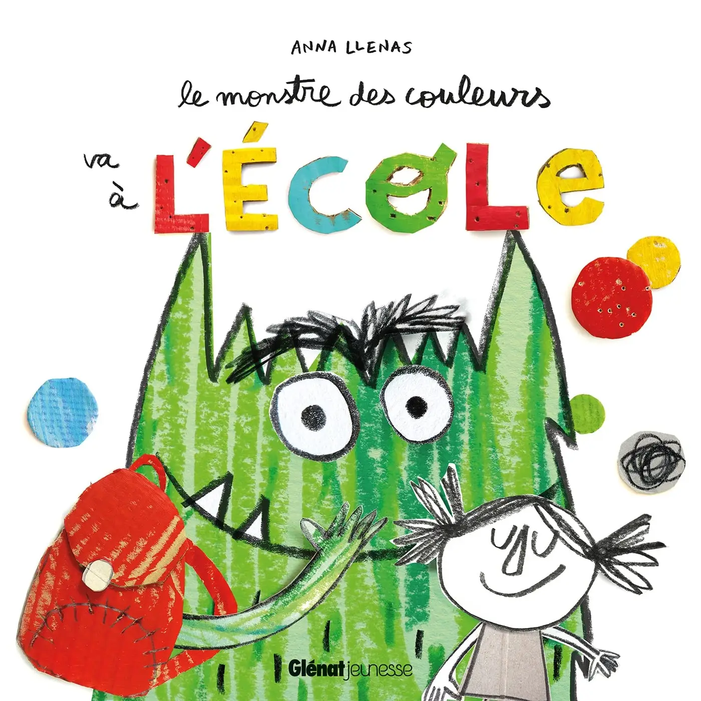 Le Monstre des Couleurs va à l’école – Album illustré Anna Llenas