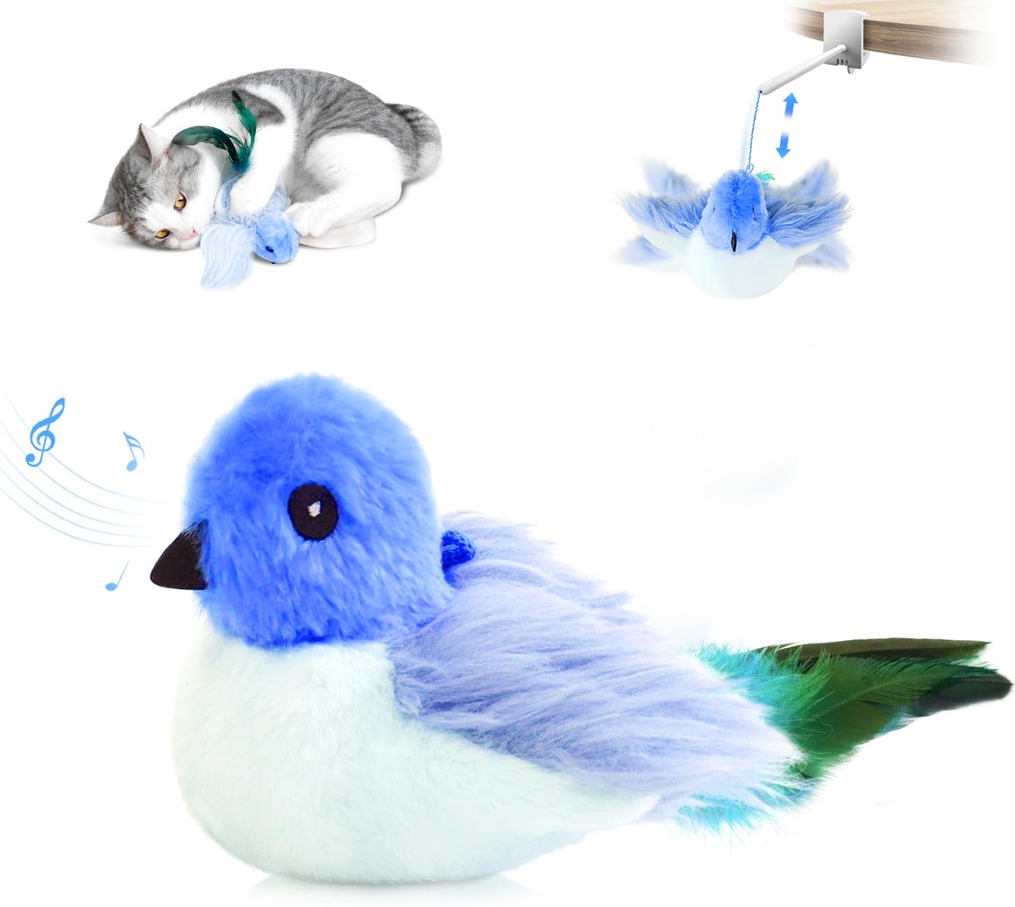 Migipaws jouet interactif rechargeable pour chat
