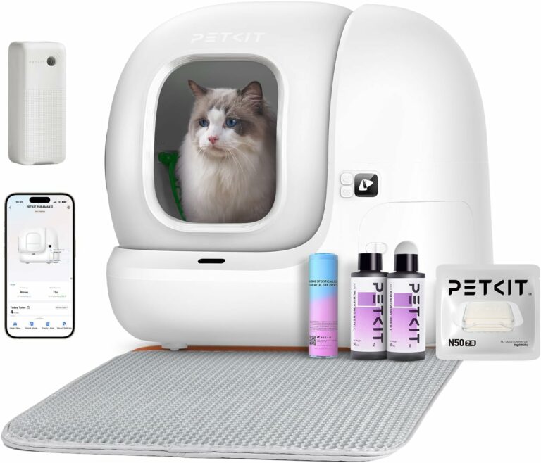 PETKIT Litière pour chat autonettoyante