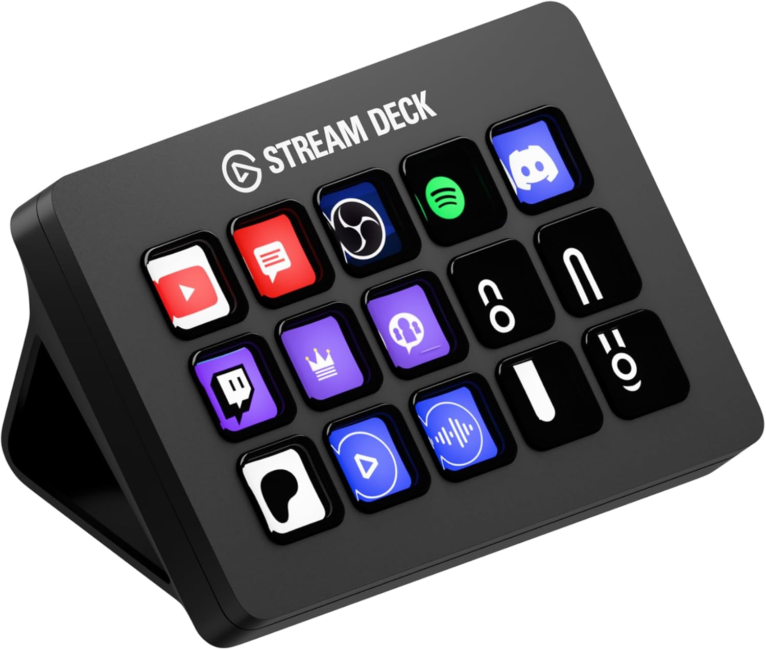 Stream Deck personnalisable – Contrôle streaming, son, lumières, raccourcis