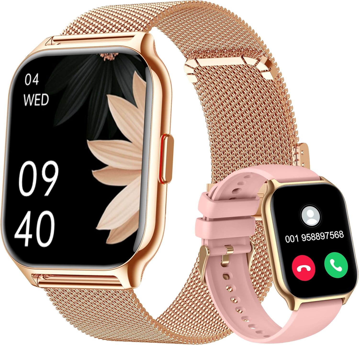 Zoskvee P95 – Montre connectée appels & suivi santé