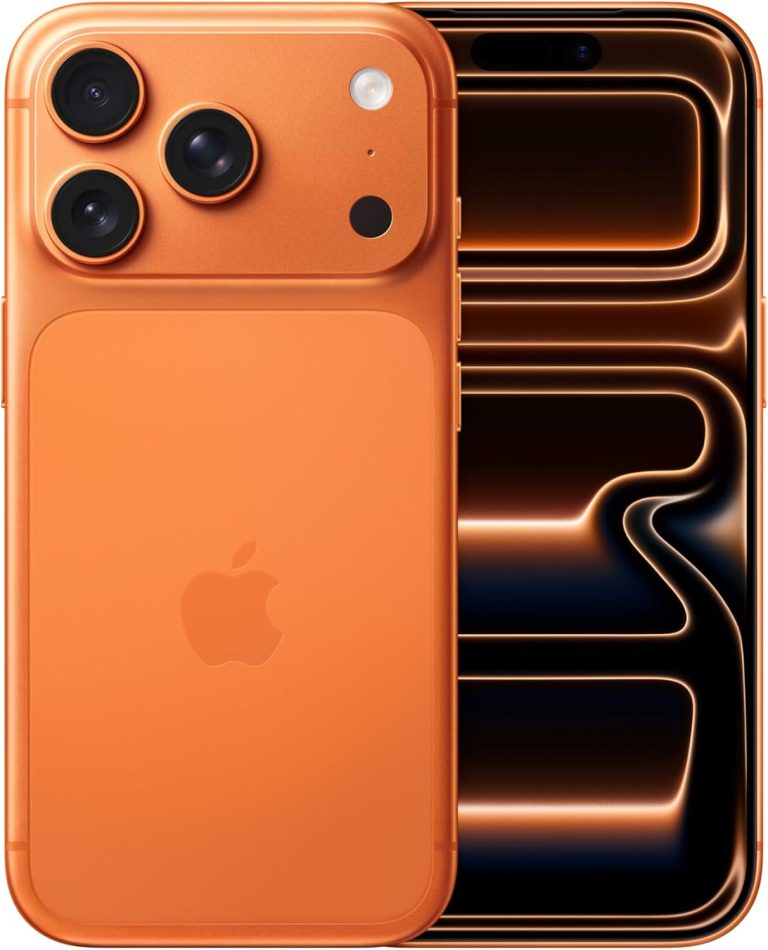 Apple iPhone 17 Pro 256 Go Orange Cosmique – Écran 120 Hz