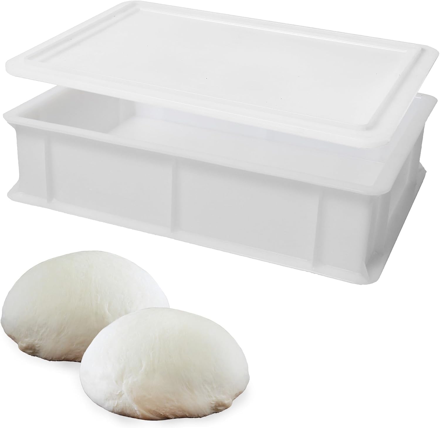 Bac à pâton pizza Genus Dei avec couvercle – 30x40x10