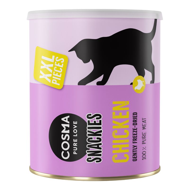 Cosma Snackies XXL – Friandises lyophilisées 100 % viande/poisson