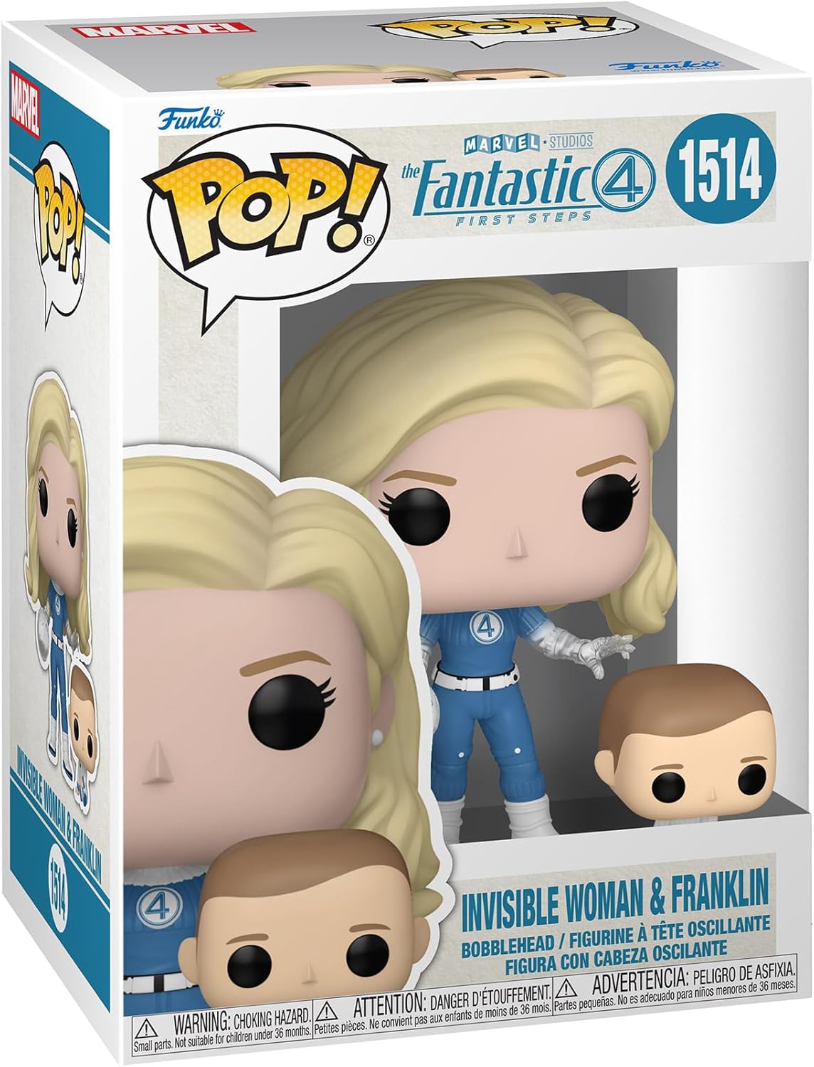 Figurine Funko Pop Invisible Woman – Fantastic Four (vinyle)