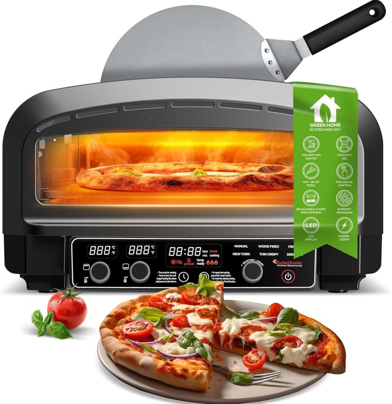 Four à pizza électrique TurboTronic 450 °C avec pierre