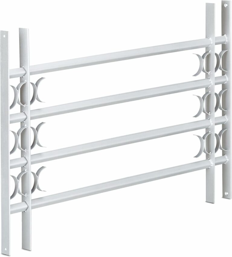Grille de fenêtre extensible anti-effraction Relaxdays acier (600x1000-1500 mm)