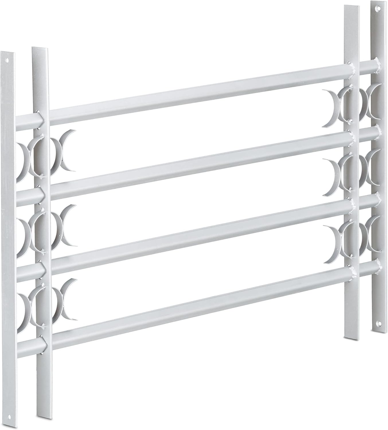 Grille de fenêtre extensible anti-effraction Relaxdays acier (600x1000-1500 mm)