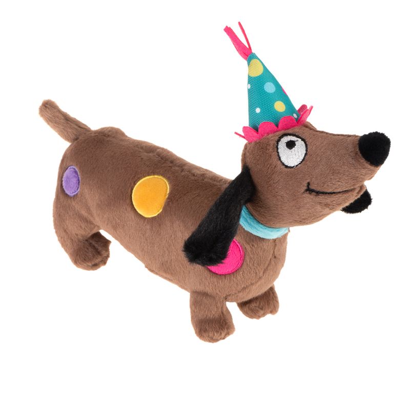 Jouet B’day Dog pour chien – Peluche anniversaire amusante