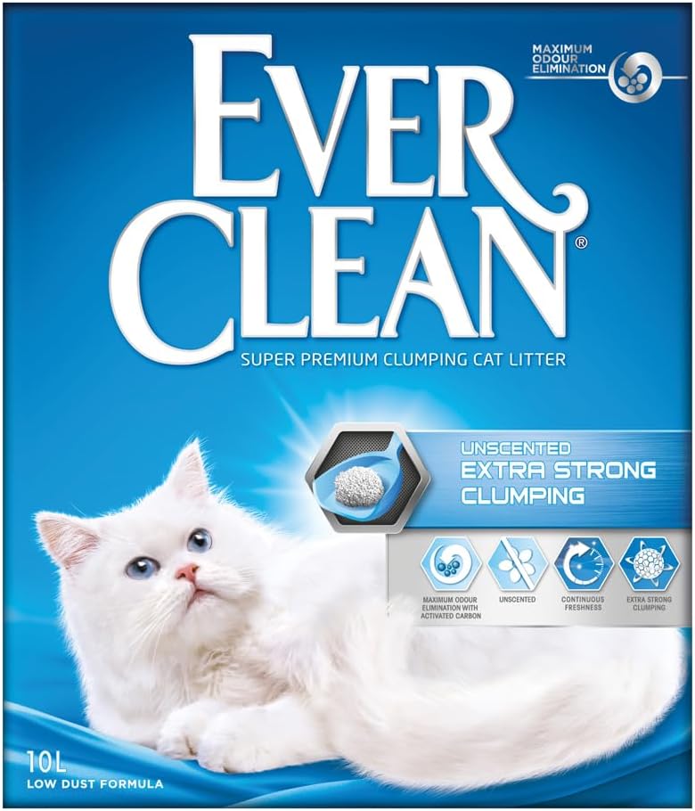 Litière chat agglomérante Ever Clean – Non parfumée