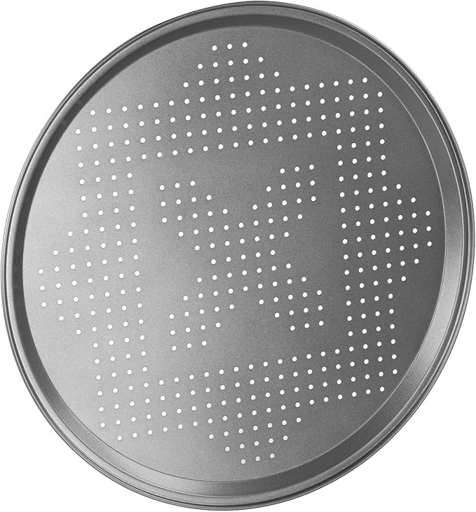 Moule à pizza perforé 32 cm Chef Aid – Plaque antiadhésive
