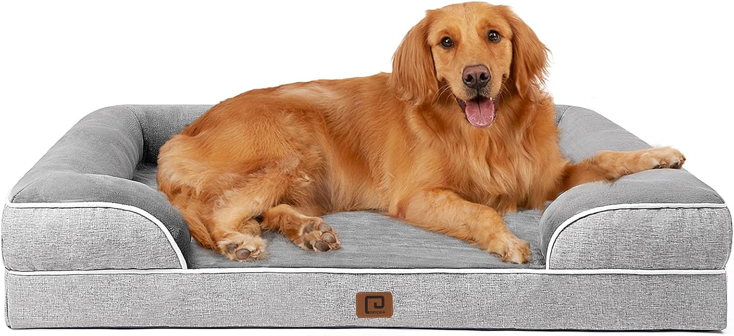 Panier chien XXL orthopédique EHEYCIGA mémoire de forme