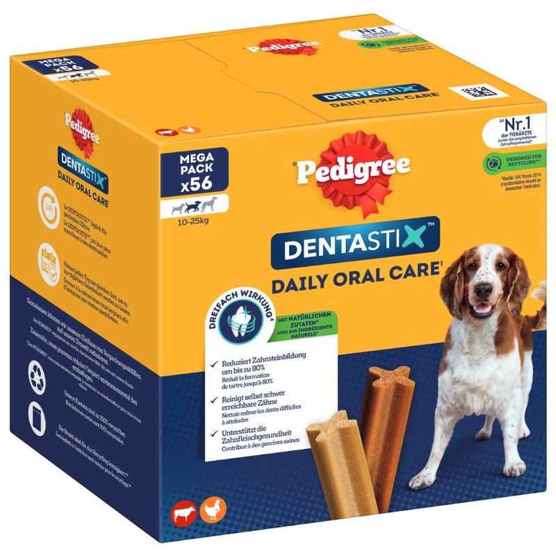 Pedigree Dentastix Daily Oral Care x56 – Soin dentaire chien