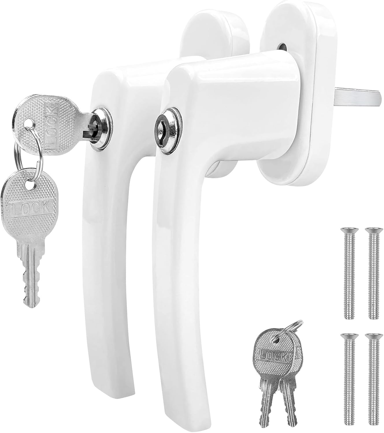 Poignée fenêtre à clé Avesteir – Sécurité enfant (2 PCS)