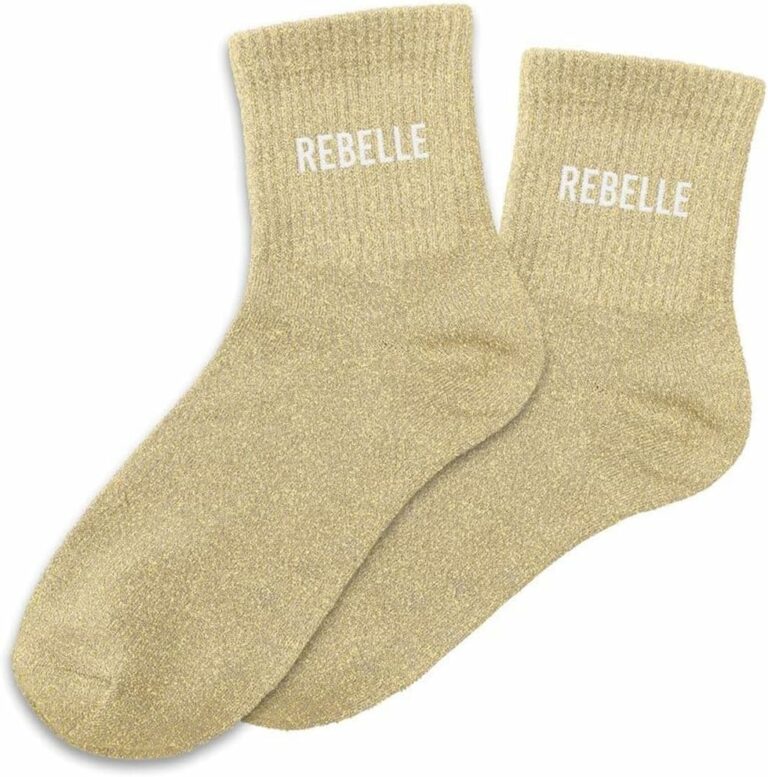 STC Chaussettes à Paillettes REBELLE – Femme – Confort & Style