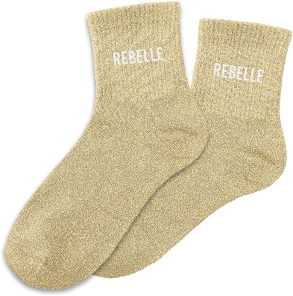 STC Chaussettes à Paillettes REBELLE – Femme – Confort & Style