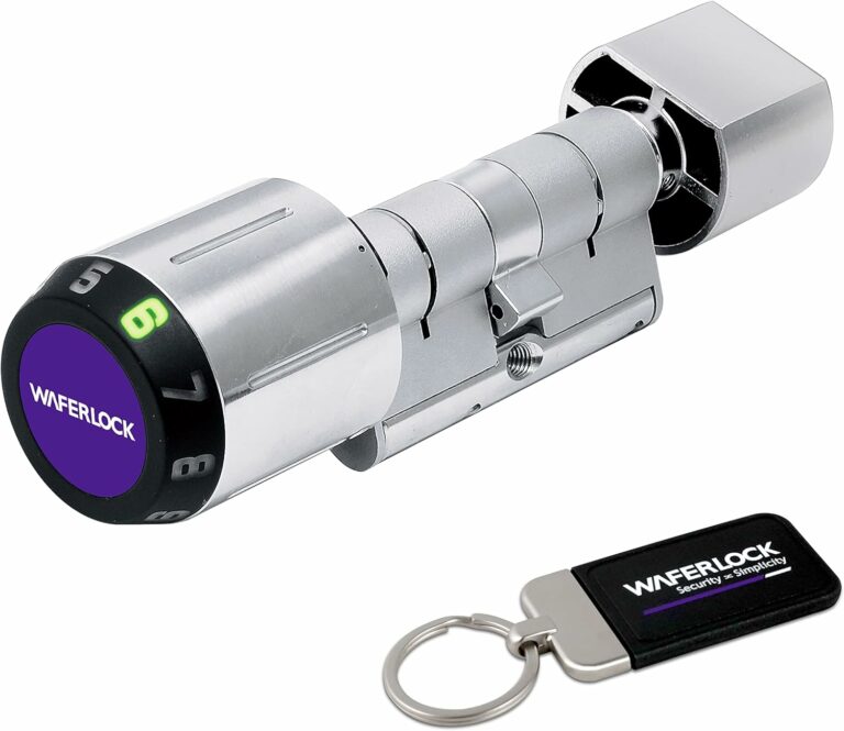 Serrure Connectée WAFERLOCK C760 – Cylindre Intelligent Sans Clé