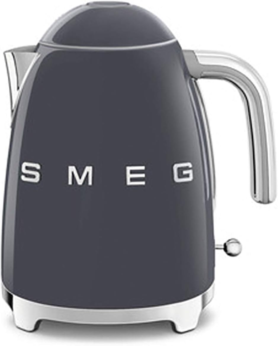 Smeg KLF03GREU 1,7 L Gris Ardoise – Bouilloire rétro 2400 W