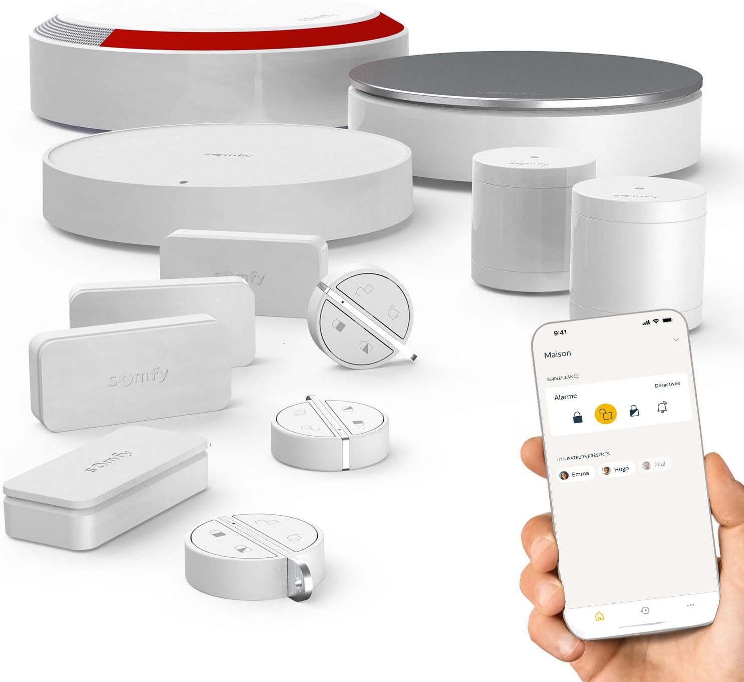 Somfy Home Alarm Essential Plus Integral – Alarme Maison connectée