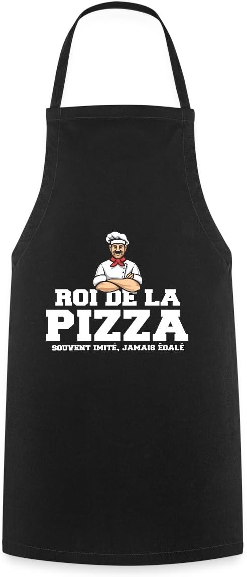Tablier Roi de la Pizza – Cadeau drôle pizzaiolo homme