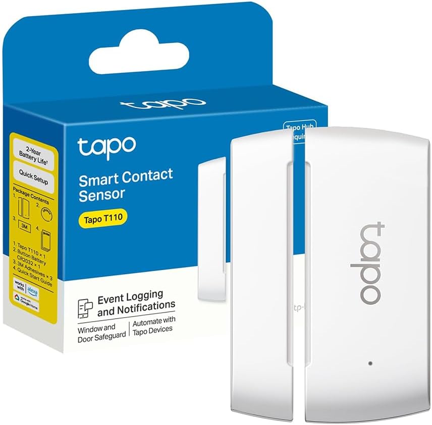 Tapo T110 Détecteur d’ouverture portes/fenêtres – Sécurité maison