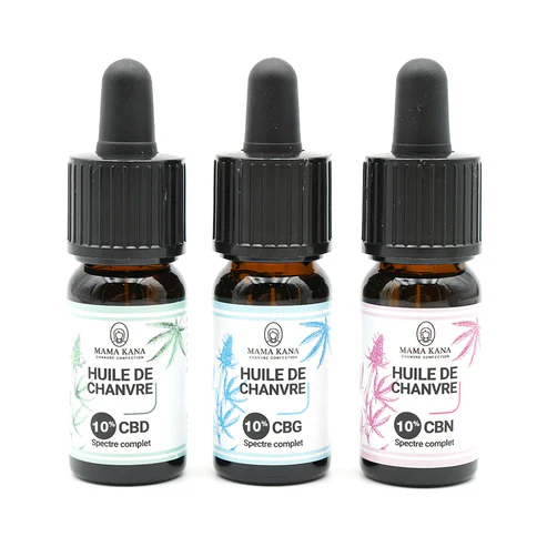 Pack Découverte 3 Huiles 10%